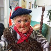 bambola antica il pescatore 