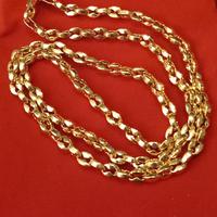 Collana Unisex PLACCATA ORO18k cm60