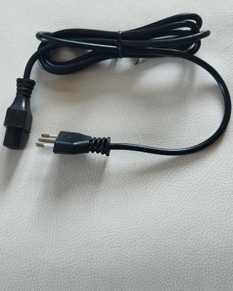 2 cavi alimentazione PC  spina italiana 250V 10A