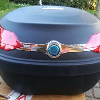 bauletto i 56 litri nuovo +piastra universale