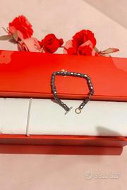 Bracciale Dodo borchie titanio fuori produzione