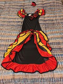 Costume Carnevale bambina 10-11aa Spagnola