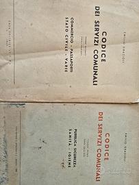 due libri degli anni 40 del novecento 