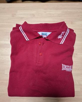 Polo Lonsdale, rossa, L