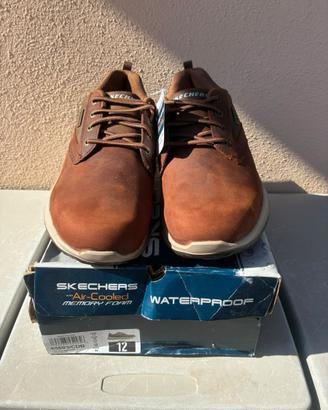 Scarpe Skechers Delson Antigo Waterproof Tg 46 Mar