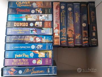 21 VHS originali Walt Disney