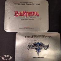 steelbox collection panini berserk Kingdom hearts 