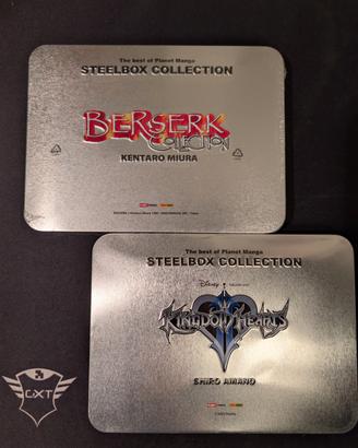 steelbox collection panini berserk Kingdom hearts 