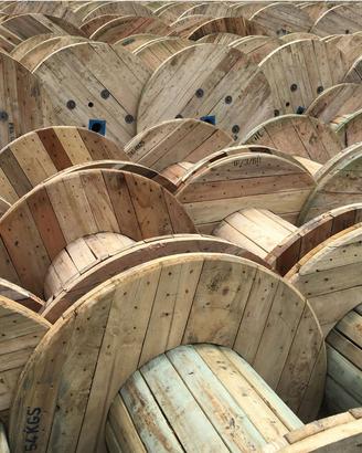 Ricerco bobine in legno