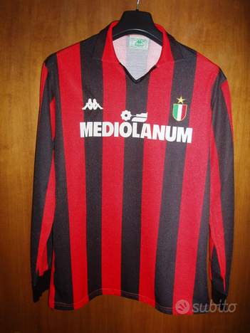 Maglia milan 1988-89 van basten match worn usato  Roma