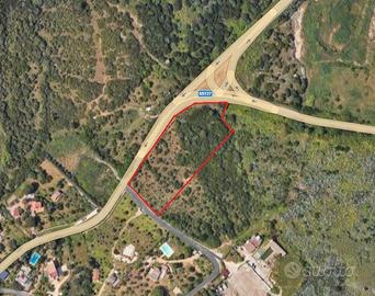 Nell'immediata periferia di Sassari terreno