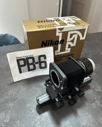Soffietto Nikon PB6 + PK12