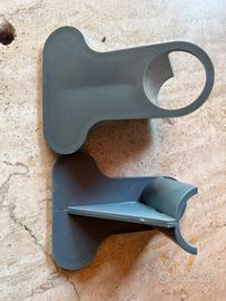 Coppia di supporti per tubo piscina