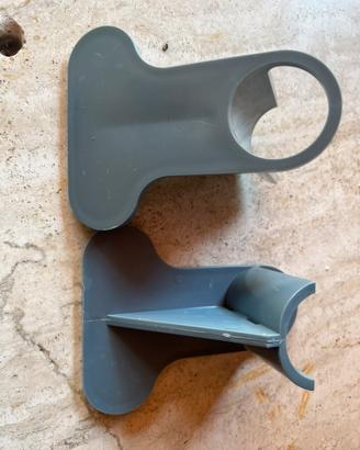 Coppia di supporti per tubo piscina