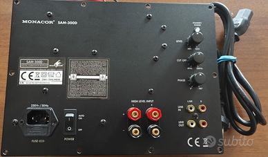 Ampli Monacor Sam300D