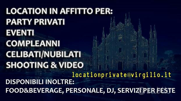 Location varie per party ed eventi