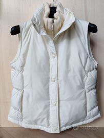 Gilet smanicato vera piuma d'oca, taglia S