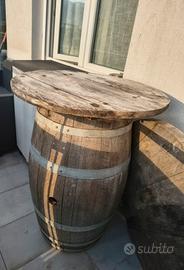 Tavolo botte bar 
