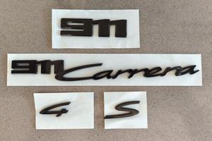 Scritte PORSCHE 992 911 Carrera 4 S