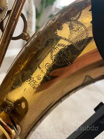 SAX TENORE SELMER SUPER ACTION 80 PRIMA SERIE