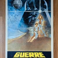 Locandina originale Guerre Stellari 1977