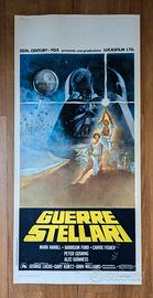 Locandina originale Guerre Stellari 1977