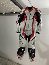 Tuta pelle divisibile Suomy tg 50