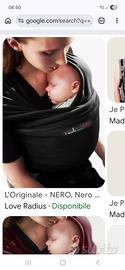 Fascia marsupio portabebe Je porte mon bebe