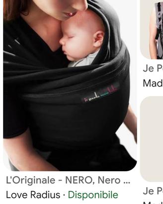 Fascia marsupio portabebe Je porte mon bebe