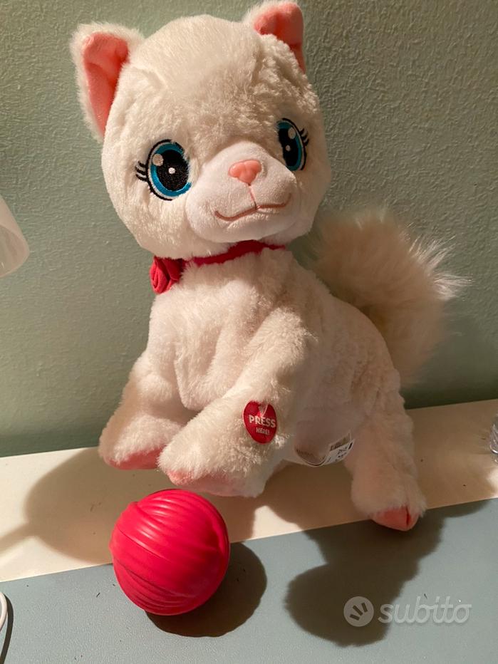 Gattina Interattiva Gatto Interattivo Bianca Gattino Giocattolo