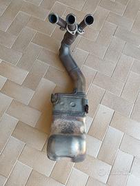Scarico originale Yamaha Tracer 9 GT del 2022