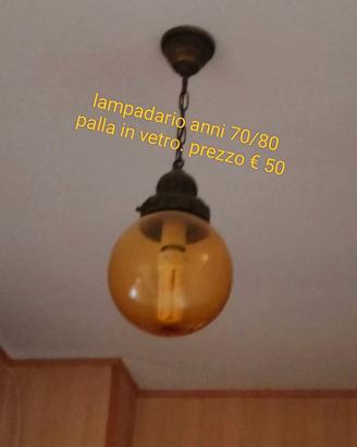 lampadari vintage anni 70/80. 