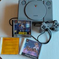 play station 1 Sony con 3 giochi 