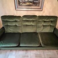 Divano a 3 posti con 2 poltrone