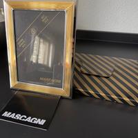 Cornice in ottone dorato Mascagni