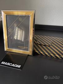 Cornice in ottone dorato Mascagni