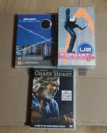 DVD e VHS musica rock originali 