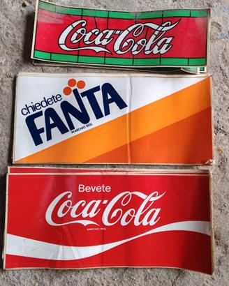 Coca cola Adesivi vintage 