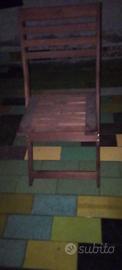 Sedie in legno