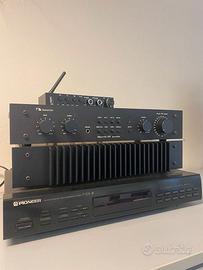 Nakamichi pre 410 e amplificatore 420