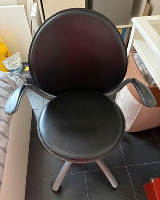Poltroncina da scrivania con ruote
