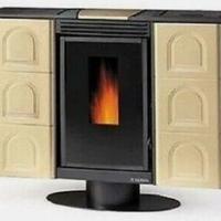 Stufa a pellet slim Frida dal Zotto - larga 30 cm