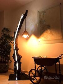 piantanain legno di 2 metri!!! X soggiorno