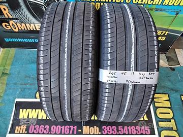2 gomme usate pirelli 245 45 18 100y rft estive 