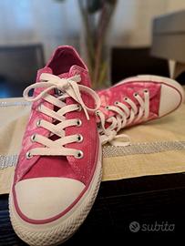 Converse all star fuxia