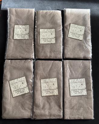 Tovaglioli cotone/lino cm.45x45 La belle Maison