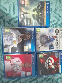 Lotto Giochi PS4/PS5: FIFA 23, Gran Turismo  ecc