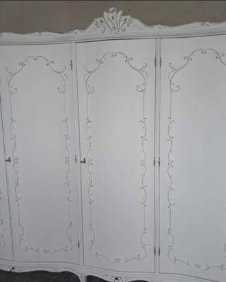 armadio rifatto in stile shabby 