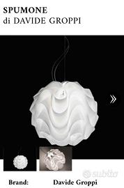 Lampada a sospensione Spumone di Davide Groppi