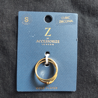 Coppia anelli Accessorize Gold Plated